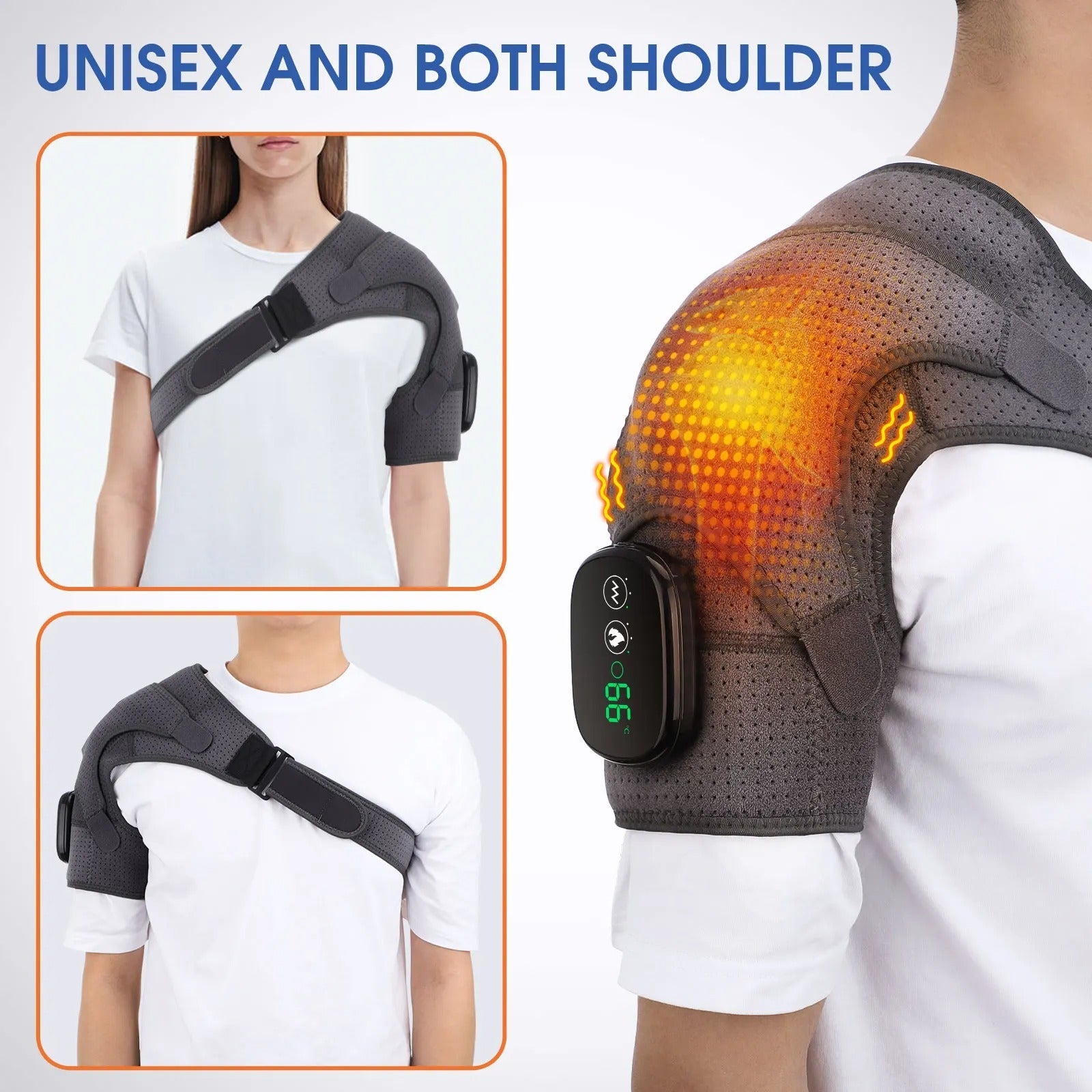 HeatFlex™ Shoulder Support Massager
